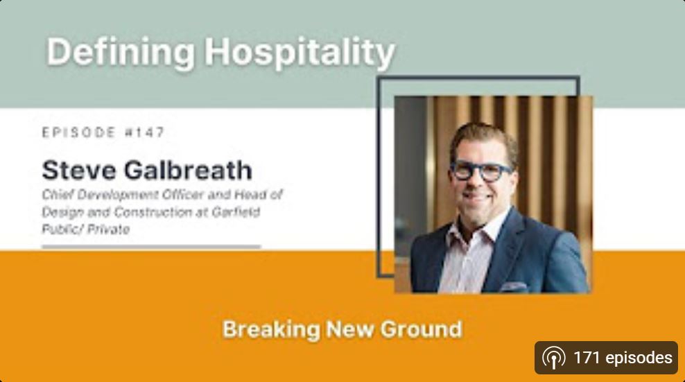 Steve Galbreath speaks on Defining Hospitality